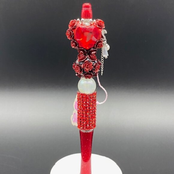 Fancy Beaded Ballpoint Pen - JoJo DIY Original Collectible - Picture 1 of 5